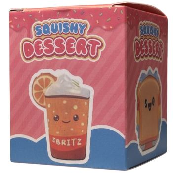 Add a sweet touch to your collection with these adorable Squishy Slow Rise Desserts! Bursting with colourful designs and irresistibly cute kawaii faces, each mystery box contains a surprise dessert-themed character, including macarons, ice lollies, drinks, and fries. Made from ultra-soft, slow-rising foam, these compact 5cm squishies offer a highly satisfying tactile experience that is perfect for stress relief, sensory play, and collecting.