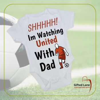 For the young and new Football Fans check out our Football Themed Baby Vests from Gifted Lane. The Vests can be personalised with the design shown but also can be personalised further with any pictures or text on it. They are the perfect present for the youngest and newest Football enthusiat. Another special personalised gift from Gifted Lane.