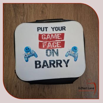 Personalised Gamers Bag can be personalised with any pictures or text on them making them a unique Gamers Bag. Bag come in Black, Dark Blue, Red or Pink in colour. Another special personalised gift from Gifted Lane. Check out our store today and view our full range of personalised gifts from Gifted Lane. Remember a personalised gift from Gifted Lane is always a special gift