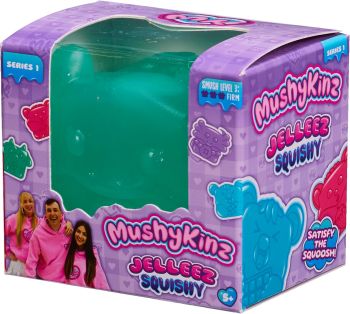 Squeeze, squish and relax with the MushyKinz Jelleez Squishy Fidget Toy! Featuring a satisfyingly slow-rising squish and adorable collectable characters, these colourful sensory toys are perfect for stress relief, fidgeting, and everyday fun. One character supplied at random.