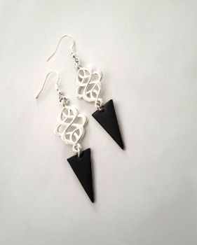Add a touch of modern Irish elegance to your look today with these beautiful earrings!