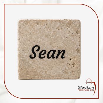 Add a personalised touch to every a cuppa with a Personalised Sandstone Coaster. These coasters can be personalised with any pictures or text on them and is a unique present for someone special to making a personalised gift memorable and unique. Another special personalised gift from Gifted Lane. Check out our store today and view our full range of personalised gifts from Gifted Lane. Remember a personalised gift from Gifted Lane is always a special gift.