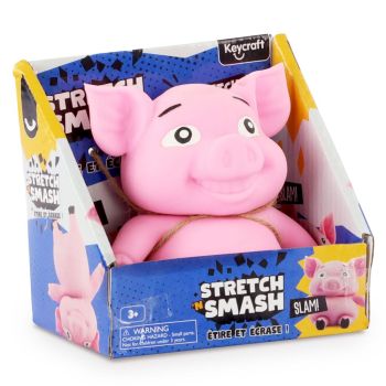 Stretch, squeeze, squash and smash this hilarious pig-shaped sensory toy for satisfying squishy fun. Perfect for fidgeting, sensory play and stress relief.