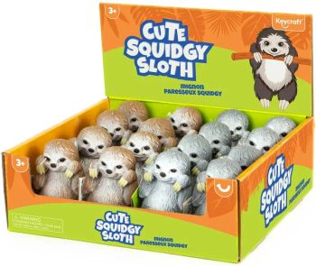 Squeeze, stretch and squish this adorable bead-filled sloth for satisfying sensory fun. Assorted style sent at random, making every order a fun surprise