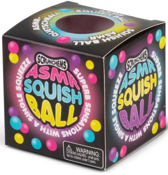Enjoy satisfying sensory play with the Scrunchems ASMR Sensory Squish Ball. This compact 6cm squishy fidget toy is filled with soft beads that create tactile textures and satisfying sounds when squeezed.