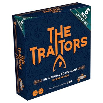 

Immersive social deduction gameplay with hidden roles and shifting alliances
Play as a Faithful or a secret Traitor
Includes 6 new adventures with variable roles and outcomes
Number of players: 4-6
Recommended age: 12+
Dimensions: 6.3D x 27W x 27H cm


