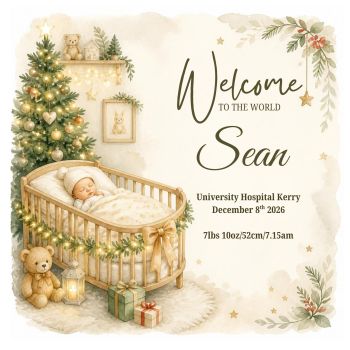 A Little Christmas Miracle 🎄✨
A beautiful&nbsp;bespoke, luxury and personalised&nbsp;keepsake card, created to celebrate the arrival of a precious new baby at Christmas.
Personalised with your baby&rsquo;s&nbsp;name and birth details, making each card truly&nbsp;unique&nbsp;and special to your family. Beautifully crafted on luxurious 6x6 card stock, this is more than just a Christmas card &mdash; it&rsquo;s a treasured&nbsp;keepsake&nbsp;to remember the very special Christmas when your little one arrived.
Bespoke &bull; Luxury &bull; Personalised &bull; Unique &bull; Keepsake
A beautiful way to celebrate a little Christmas miracle. 🤍