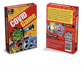 COVID GAME &ndash; A fun, fast-paced card game full of surprises, challenges and laughs. Perfect for family and friends, and a great Christmas gift!