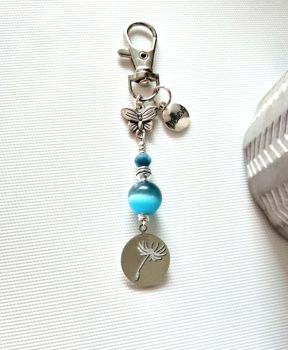 Add some style and elegance to your favourite bag or rucksack with this gorgeous 'Make a wish' gemstone bag charm!&nbsp;