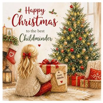 The Best Childminder Christmas Card 🎄❤️
A thoughtful Christmas keepsake for the special childminder who does so much throughout the year.
This&nbsp;luxury bespoke Christmas card&nbsp;is personalised with the&nbsp;childminder&rsquo;s name&nbsp;and a beautiful gift featuring a&nbsp;personalised name tag from the child, making it a truly unique and heartfelt keepsake.
A special way to say&nbsp;thank you for all the care, kindness and love&nbsp;they give, while creating a little Christmas treasure to keep and cherish for years to come.
Luxury &bull; Bespoke &bull; Personalised &bull; Thoughtful &bull; Made to Treasure