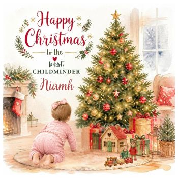 Best Childminder Christmas Card 🎄✨
A truly special Christmas card for a truly special person. This&nbsp;6x6 luxury bespoke Christmas card&nbsp;is personalised with your childminder&rsquo;s name, making it a thoughtful and meaningful keepsake.
Beautifully finished with a delicate&nbsp;touch of glitter on the Christmas tree, adding a little festive sparkle and luxury to the design.
A heartfelt way to say&nbsp;thank you for all the care, kindness and love&nbsp;they give throughout the year.
Luxury &bull; Bespoke &bull; Personalised &bull; Thoughtful &bull; Made to Treasure