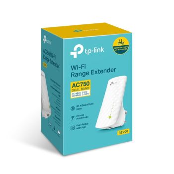 

Dual band speeds up to 750 Mbps (2.4GHz and 5GHz)
OneMesh technology for seamless whole-home Wi-Fi coverage
Compact wall-mounted design, easy to deploy and move
Ethernet port to connect wired devices like a smart TV or games console
Compatible with 802.11b/g/n and 802.11ac Wi-Fi devices


