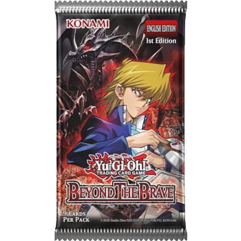 

9 cards per booster pack
Reimagined cards inspired by Joey Wheeler's bravest Duels
New "Ashtra" Trap monster strategy, including Synchro Monsters
Reimagined "Destiny HERO" cards for Aster Phoenix fans
World premiere Audhumla card with extended art version
Suitable for new players and collectors alike


