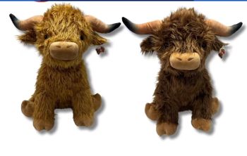This beautiful Highland Cow soft toy makes the perfect gift for the animal lover in your life.&nbsp;
Available in a striking dark brown or golden brown and in a variety of sizes.