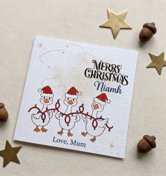 Hammered textured card.