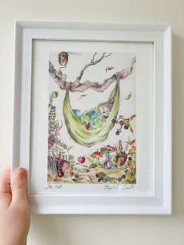 A beautiful Giclee fine art print of my original watercolour painting entitled: "The Fall"