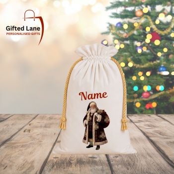 Check out our new Personalised Velvet Santa Sacks now available from Gifted Lane. These Personalised Santa Sacks are available in 3 different colours and are perfect for creating an unforgettable Christmas present from you or Santa Claus. A magical gift from Gifted Lane which would make an ideal present for a child this Christmas. Check out our store today and see our full range of personalised gifts from Gifted Lane. Remember a personalised gift from Gifted Lane is always a special gift