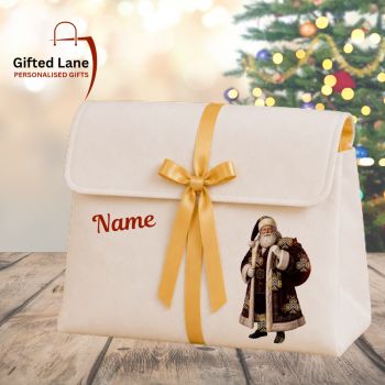 Check out our new Personalised Velvet Christmas Envelope Bags now available from Gifted Lane. These Personalised Envelope Bags are available in 3 different colours and are perfect for creating an unforgettable Christmas present from you or Santa Claus. A magical gift from Gifted Lane which would make an ideal present for a child this Christmas. Check out our store today and see our full range of personalised gifts from Gifted Lane. Remember a personalised gift from Gifted Lane is always a special gift