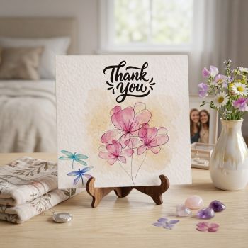 Thank you card. Fully customisable.&nbsp;