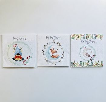 My Fist Christmas custom card.