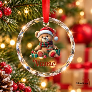 Looking for a unique Personalised Christmas Tree Decoration this Christmas. Check out our personalised Glass Christmas Tree Decoration from Gifted Lane. Choose from a selection of Christmas Images to choose from and then it can be personalised with a Name or small amount of text and would make an ideal present for someone special this Christmas. Another special personalised gift from Gifted Lane.