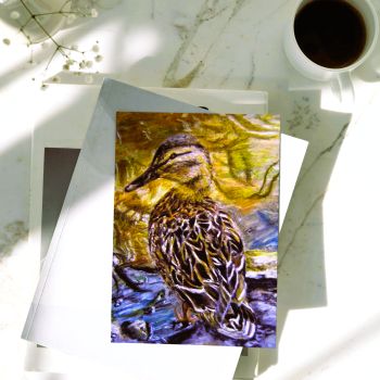 Fine art greeting card 17x12cm.
Search for my store&nbsp;Sarah Elliott Fine Art&nbsp;to see all my products.