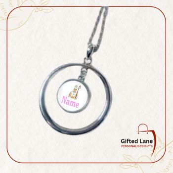 Personalised Confirmation Pendant Chain is a personalised gift accessory and a keepsake of a special day. They are available in Circle, Heart, Tear Drop or Rectangle shaped. They can be personalised with a picture and with a date or name on them. Another special personalised gift from Gifted Lane&nbsp;