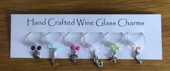 These handmade wine charms from Kates little gems will be a real conversation piece at any party.
No one need mix up who’s glass is who with personalised glass wine charms.

6 wine charms per pack