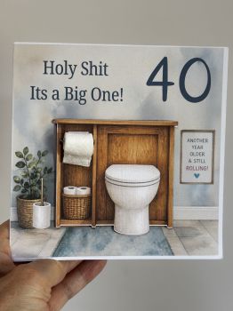Looking for a birthday card that&rsquo;s guaranteed to get a laugh?
This isn&rsquo;t your ordinary birthday card&hellip; it comes complete with a&nbsp;miniature toilet roll trinket! 🧻
A unique, bespoke and seriously hilarious&nbsp;milestone birthday card&nbsp;&mdash; because some birthdays deserve a card that&rsquo;s as unforgettable as they are! 🎉
✨ Personalised &amp; made to order✨ Unique bespoke design✨ Mini toilet roll trinket✨ Luxury 6x6 card stock✨ A keepsake with a BIG dose of humour!
Make someone&rsquo;s day with a Trinket Card.&nbsp;💝
Because sometimes&hellip;&nbsp;Holy shit, you&rsquo;re getting old!&nbsp;😂🎂
#TrinketCards #MilestoneBirthday #FunnyBirthdayCard #BespokeCards #PersonalisedCards #UniqueGifts #BirthdayHumour #KeepsakeCard