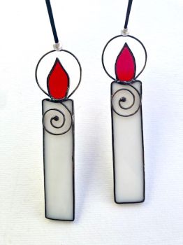 Stained glass Candle &ndash; A perfect gift to let family/friend know you are thinking of them.