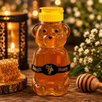 &rdquo;Experience the convenience and mess-free dispensing of honey with the Squeeze Bear. This classic, yet innovative, bottle is the perfect solution for honey lovers. Made from lightweight plastic, it&rsquo;s easy to handle and transport, saving you on shipping costs. The squeeze design allows you to dispense just the right amount of honey each time, avoiding the sticky residue often left behind by traditional jars. With 500g of pure, delicious honey, you&rsquo;ll never run out of this sweet staple for your pantry.&rdquo;