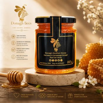 In addition to its health benefits, Irish heather honey is also commonly used as a natural sweetener in a variety of food and beverage products, such as tea, yogurt, marinades, and sauces. It is also used as a natural cough and sore throat remedy, as well as a topical treatment for skin conditions like eczema and psoriasis.
&nbsp;