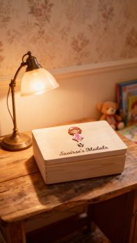 Personalised Irish Dancing Medal box. The ideal gift for any hurling / camogie fanatic with a medal haul and nowhere to store them. Leave them speechless with this personalised medal keepsake box, something they will have to cherish their Irish Dancing medals. These personalised hurling or camogie medal keepsake boxes are the perfect gift for a birthday, mothers day, fathers day, communion, confirmation or Christmas present. A truly unique gift.&nbsp;
Box is finished with a non toxic wax. The dimensions of the box are 29cm x 18cm x 13cm a very generous size to store all your well earned medals.&nbsp;&nbsp;