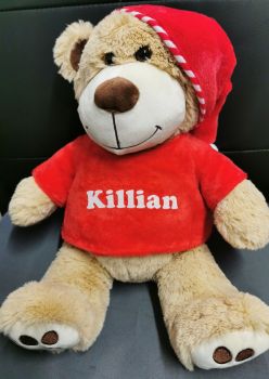 Personalised Christmas bear.