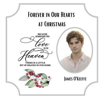 Christmas Remembrance Card &ndash; A Thoughtful Way to Honor Loved Ones
The holiday season can be a time of reflection and remembrance for those we&rsquo;ve lost. Share your love and support with a&nbsp;beautiful Christmas remembrance card, designed to bring comfort and peace.
Why It&rsquo;s Special:

A comforting gesture for anyone grieving during the Christmas season.
A beautiful way to acknowledge the absence of loved ones while celebrating their memory.
Designed to be cherished, offering a keepsake that can be displayed during the holidays.

✨&nbsp;Order now to share your heartfelt sentiments this Christmas.