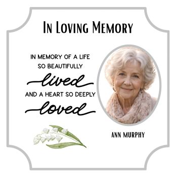 Remembrance Keepsake Card
Offer comfort and support during a difficult time with this beautifully designed, heartfelt card:

Heartfelt Design:&nbsp;Crafted to express sympathy and love, offering solace to those who are grieving.
Keepsake Quality:&nbsp;This card is more than just a message; it&rsquo;s designed to be framed and displayed as a lasting reminder of love, strength, and the support of those who care.
A Meaningful Tribute:&nbsp;Perfect for anyone experiencing loss, this card serves as a thoughtful memento, gently reminding them of those they hold dear.

A comforting and meaningful way to let someone know they are in your thoughts, and a lasting keepsake to honor their loved one.&nbsp;