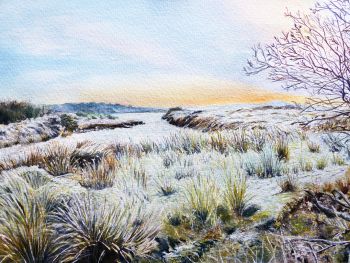 Fine art print of my original watercolour winter painting of this little cove in Ahakista, Dunmanus Bay, West Cork.
Produced by the giclée printing method using special long-lasting pigment on 180gsm watercolour paper. Mounted onto acid free board suitable for prints on watercolour paper. As well as making it sturdier, it prevents movement of the print & surface bubbling.
Search for my store Sarah Elliott Fine Art to see all my products.
