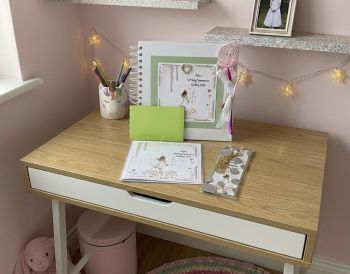 Personalised &nbsp;First Communion keepsake scrapbook album.