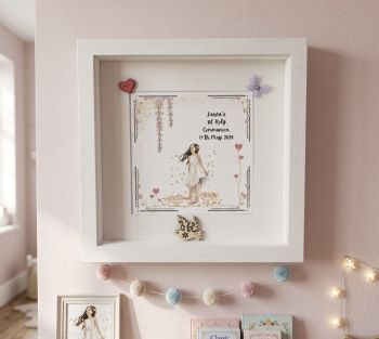 Personalised Communion Frame.