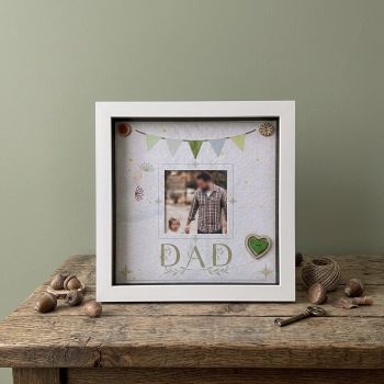 Personalised photo frame for fathers. Retirement gift. Fathers day gift. Fathers birthday.