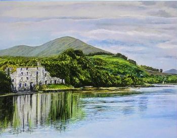 The Grainstore, Durrus – mounted or framed landscape print from my original Irish landscape painting of this lovely old building in West Cork. An iconic & well know scene from Durrus on the Sheep’s Head Way, West Cork and part of the Wild Atlantic Way route.
Search for my store Sarah Elliott Fine Art to see all my products.
