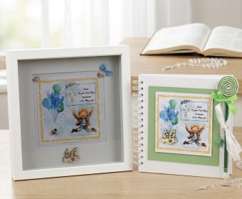 Personalised gift set for boys.