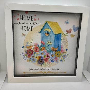 Personalised new home Frame. Handmade gift.