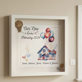 New home gift. Handmade and personalised.