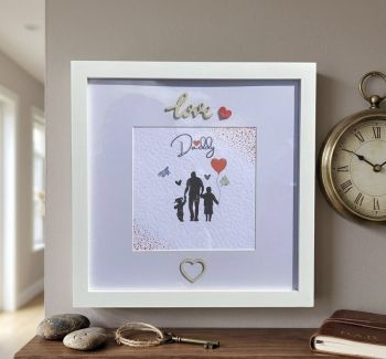 Personalised photo frame for Fathers.