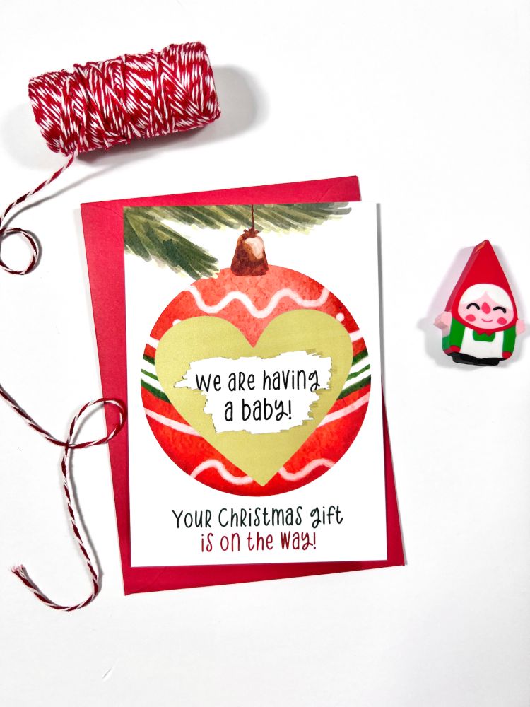 Personalised Foil Christmas Card, Surprise Reveal Scratch Off Ticket Custom Holiday Greeting With Scratch To Reveal Message Copy - View #7