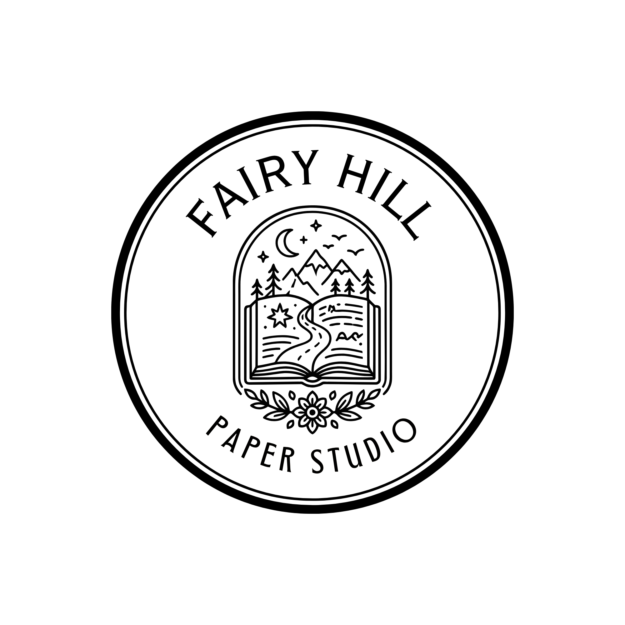 Fairy Hill Paper Studio Logo