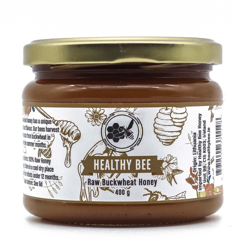 Raw Buckwheat Honey 0.4kg jar Shop In Ireland