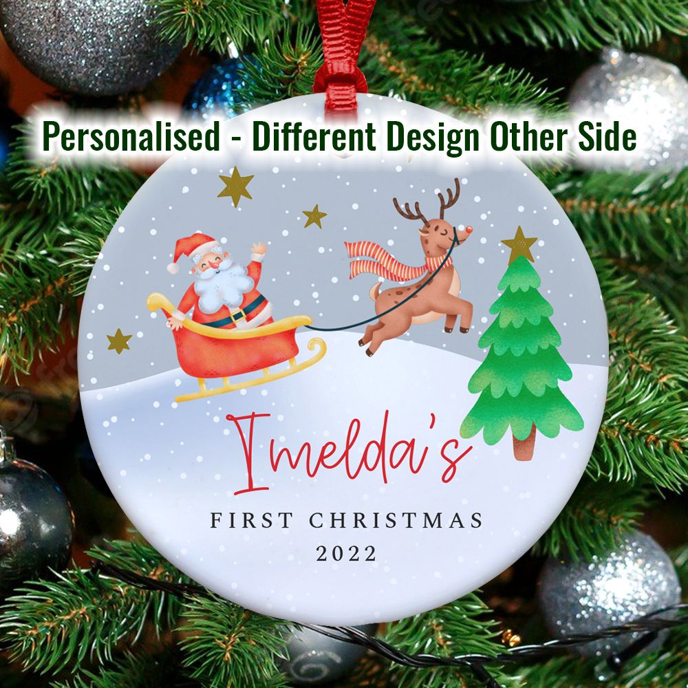 Personalised Baby's First Christmas Gift Shop In Ireland